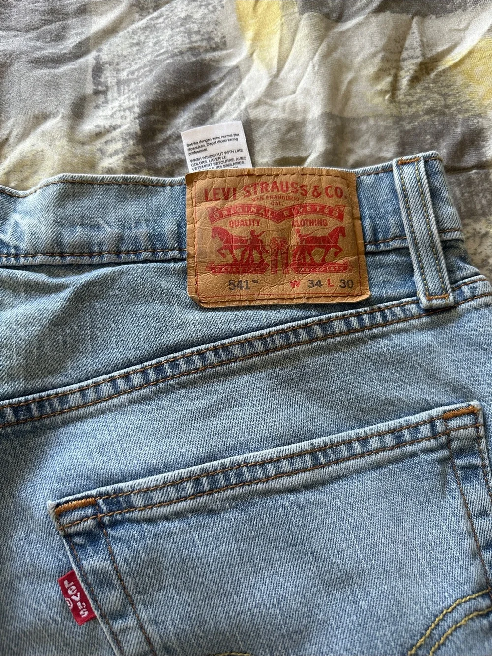 Levi's Light Blue Slim Straight Men’s Jeans